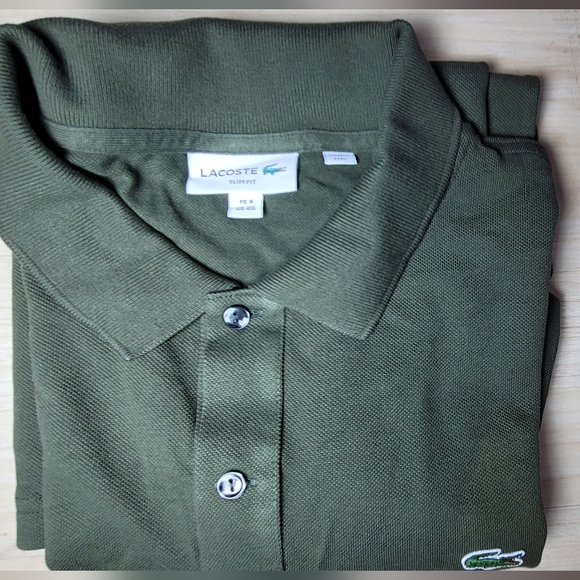 Mens polo shirt Lacoste size 9 - Picture 3 of 3